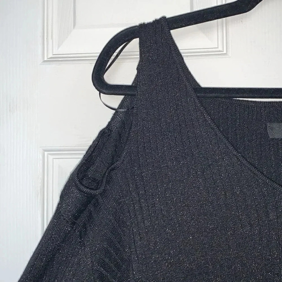 Ashley Stewart Cold Shoulder Sweater - Picture 3 of 5